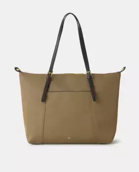 Большая сумка через плечо из нейлона Latouche, хаки