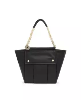 Большая сумка через плечо Jane на молнии Tous, черный