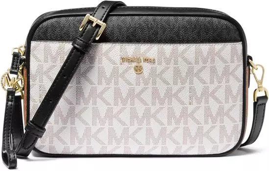 Большая сумка через плечо Jet Set Charm с камерой East West MICHAEL Michael Kors, цвет Pale Peanut Multi