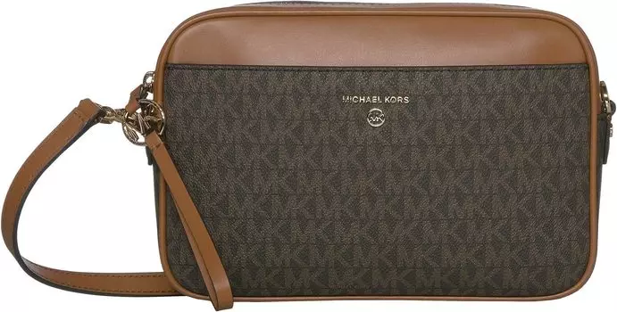 Большая сумка через плечо Jet Set Charm с камерой East/West MICHAEL Michael Kors, цвет Brown/Acorn