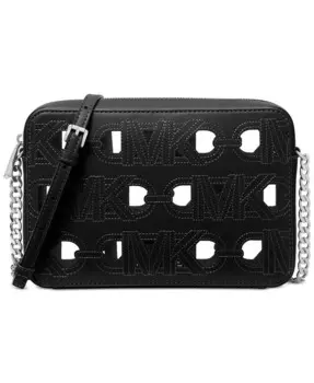 Большая сумка через плечо Jet Set East West Michael Kors, черный