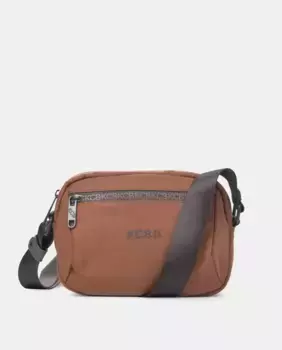 Большая сумка через плечо Kcb, коричневый