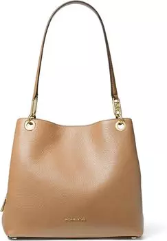 Большая сумка через плечо Kensington MICHAEL Michael Kors, цвет Camel