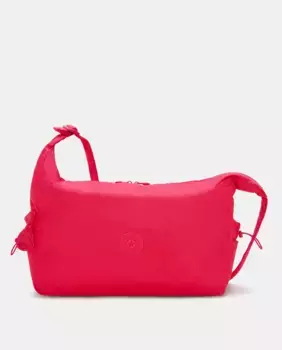 Большая сумка через плечо Kipling, фуксия