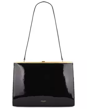 Большая сумка через плечо Le Anne-marie Saint Laurent, цвет Noir