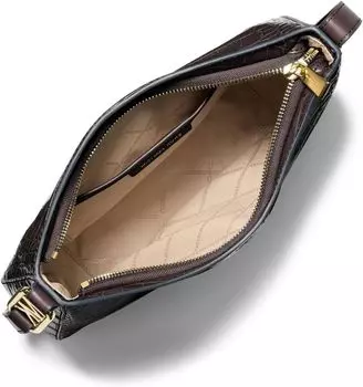 Большая сумка через плечо Michael Kors Kensington, шоколадный