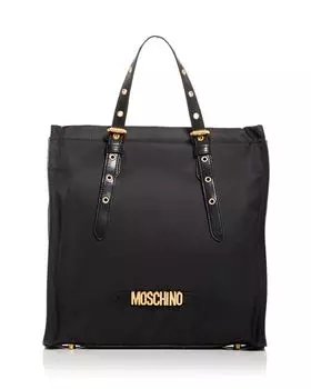 Большая сумка через плечо Moschino, цвет Black