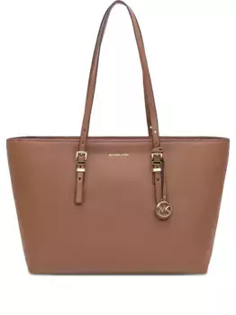 Большая сумка через плечо Quinn Michael Michael Kors, коричневый