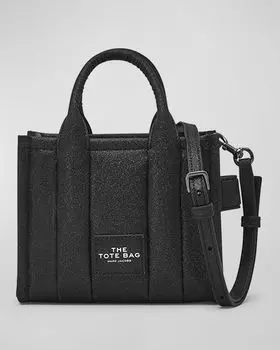 Большая сумка через плечо с блестками Galactic Marc Jacobs, цвет Black