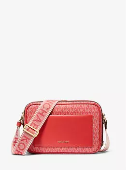 Большая сумка через плечо с фирменным логотипом Maeve Michael Kors, красный