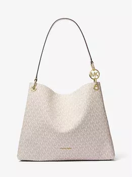 Большая сумка через плечо с фирменным логотипом Christina Michael Kors, мультиколор