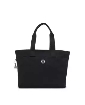 Большая сумка через плечо с несколькими отделениями черного цвета Kipling, черный