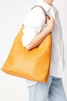 Большая сумка через плечо Tess с напуском Dorothy Perkins, коричневый