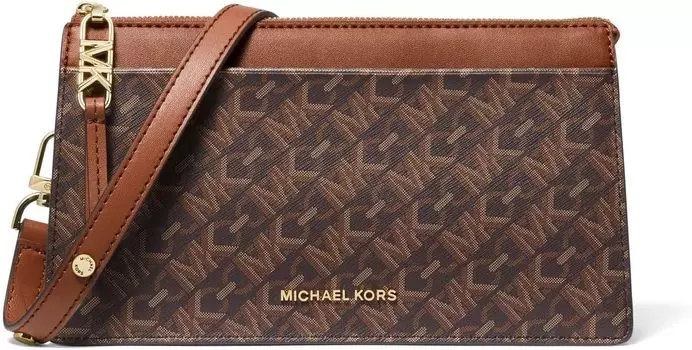 Большая сумка через плечо-трансформер Empire MICHAEL Michael Kors, цвет Brown/Luggage
