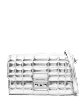 Большая сумка через плечо Tribeca Michael Michael Kors, серебяный