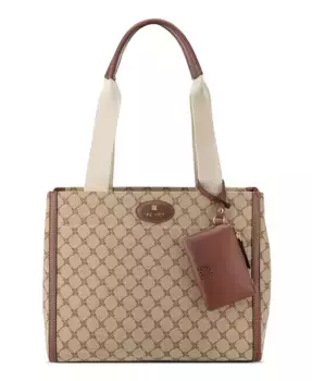 Большая сумка для ноутбука Pyper Nine West, коричневый