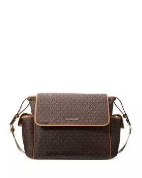 Большая сумка для подгузников-мессенджера Michael Kors, цвет Brown