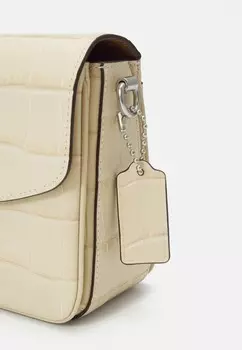 Большая сумка EMBOSSED CASSIE CROSSBODY Coach, бежевый