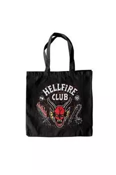 Большая сумка Hellfire Club Stranger Things, черный