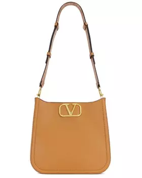 Большая сумка-хобо All Time Valentino Garavani, бежевый