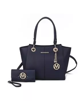 Большая сумка Ivy от Mia K Mkf Collection, синий