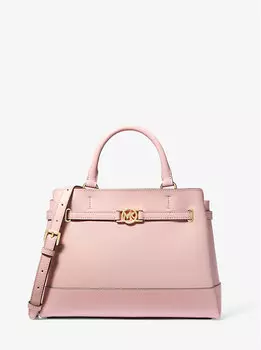 Большая сумка из шагреневой кожи Reed Michael Kors, красный