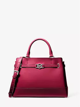 Большая сумка из шагреневой кожи Reed Michael Kors, красный