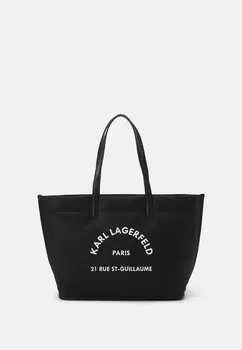 Большая сумка KARL LAGERFELD TOTE, черный