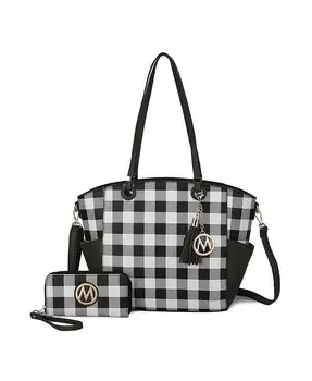 Большая сумка Karlie с кошельком от Mia K Mkf Collection, зеленый