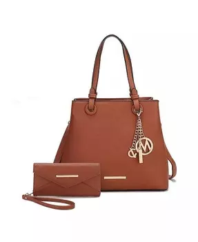 Большая сумка Kearny с кошельком от Mia K Mkf Collection, розовый