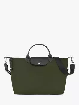 Большая сумка Le Pliage Energy с верхней ручкой Longchamp, хаки