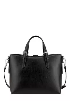 Большая сумка LELAND JET SATCHEL Nine West, черный