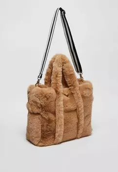 Большая сумка LIU JO, светло-коричневый