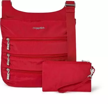 Большая сумка на молнии Baggallini, цвет Apple