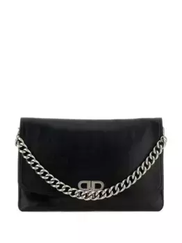 Большая сумка на плечо BB Soft BALENCIAGA, черный