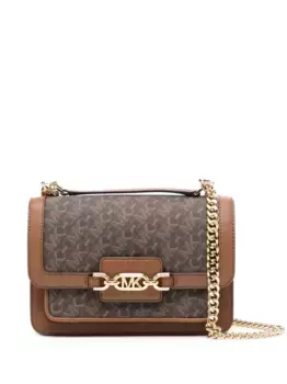 Большая сумка на плечо Heather MICHAEL KORS, коричневый