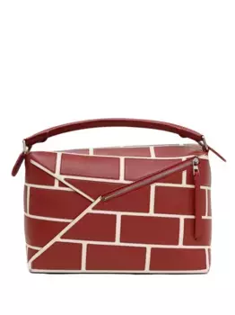 Большая сумка на плечо Puzzle Edge LOEWE, красный
