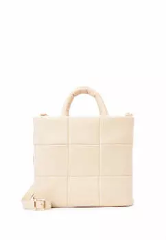 Большая сумка Parigi, бежевый