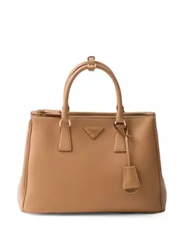 Большая сумка Prada Galleria, нейтральный цвет
