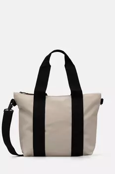 Большая сумка Rains Micro W3, бежевый