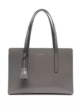 Большая сумка Re-Edition 1995 Prada, серый