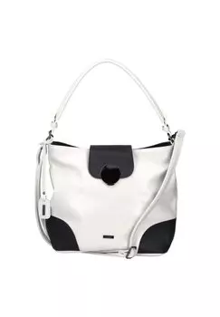 Большая сумка Rieker, белый/черный