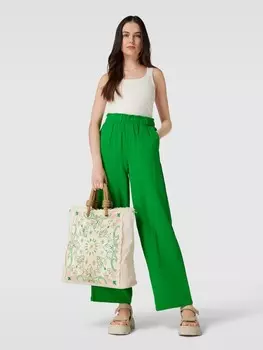 Большая сумка с декоративной отделкой Stuff Maker, песочный