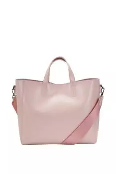 Большая сумка с ландшафтным дизайном и внутренней сумкой Claudia Canova, розовый