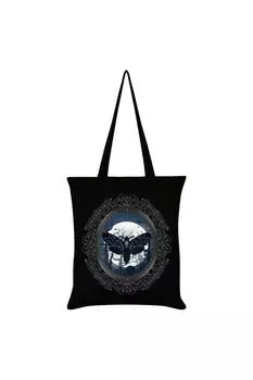 Большая сумка с мотыльком Death Moon Grindstore, черный