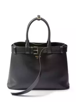 Большая сумка с ремешком Prada, черный
