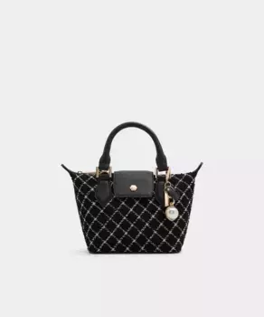 Большая сумка с застежкой-молнией Aldo, черный