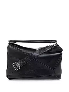 Большая сумка-шоппер LOEWE Puzzle, черный