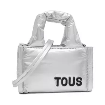 Большая сумка Tous, серебряный