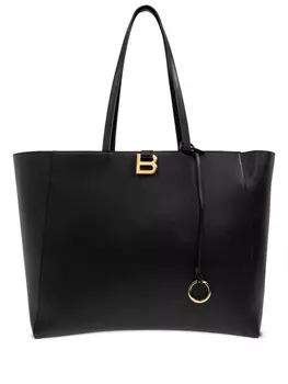 Большая сумка-тоут Balenciaga Hourglass, черный